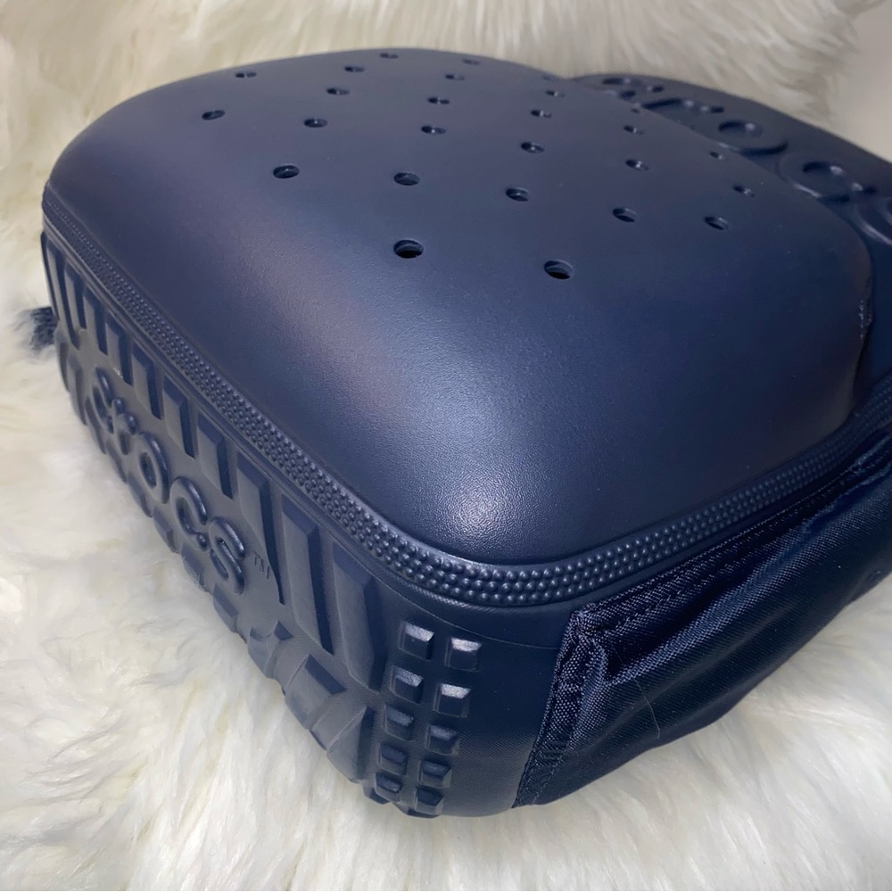 Crocs navy blue classic backpack New - Picture 2 of 8